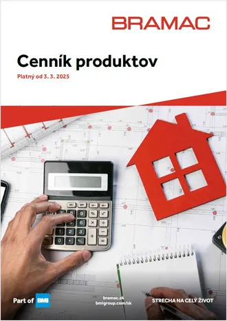 Cenník a iné prospekty